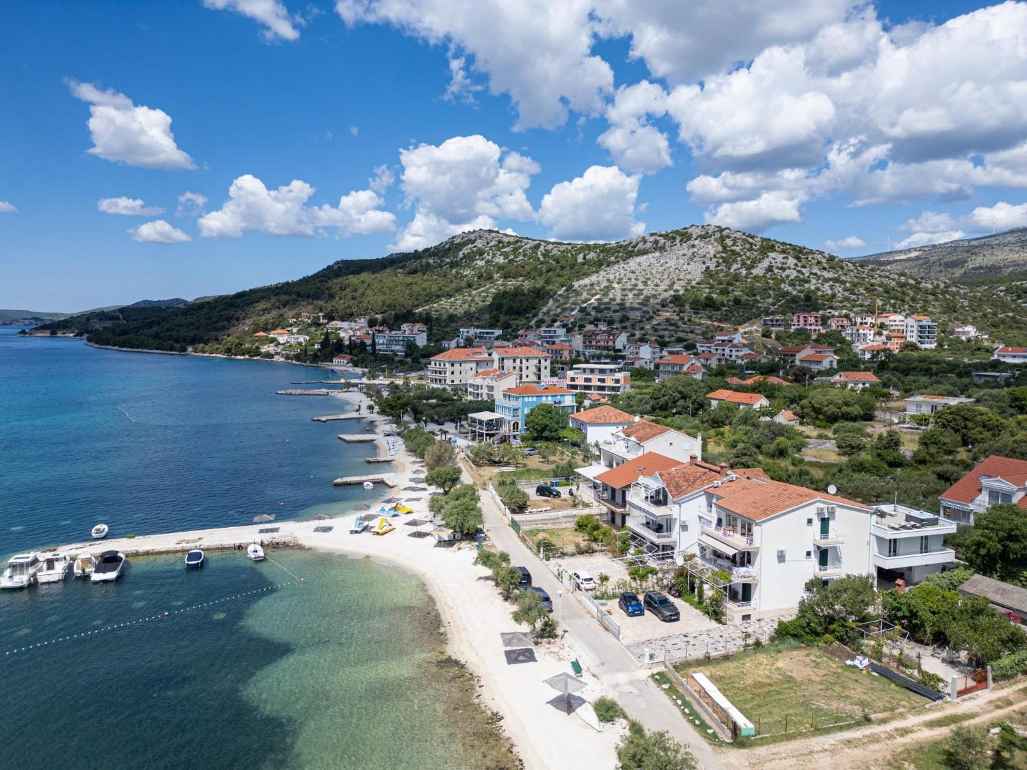 Villa Rozana - Beachfront Wellness Retreat Seget Vranjica Exterior photo